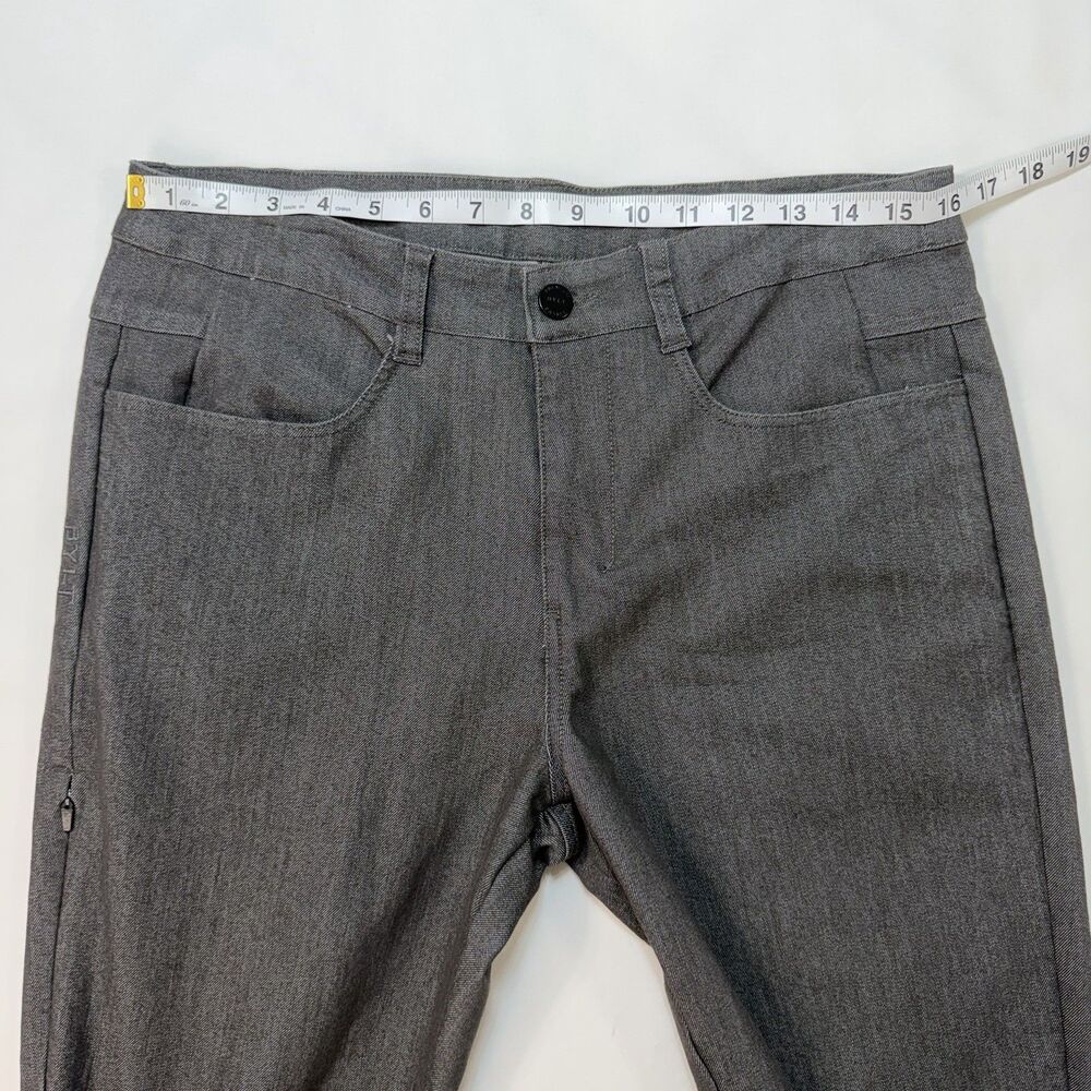 BYLT Everyday Pant 2.0 Mens 32 Slim Fit Tapered Charcoal Gray - Picture 6 of 11